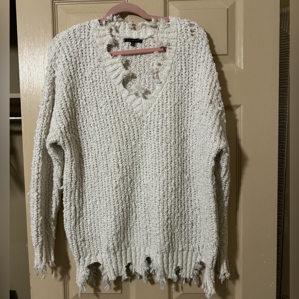 White sweater